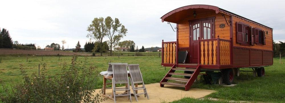 Vakantieboerderij Les Roulottes De La Ferme Des Chanaux Saint-Julien-d'Ance